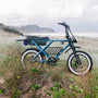 Ezriderz electric bike water resistant components. Byron Bay, Australia.